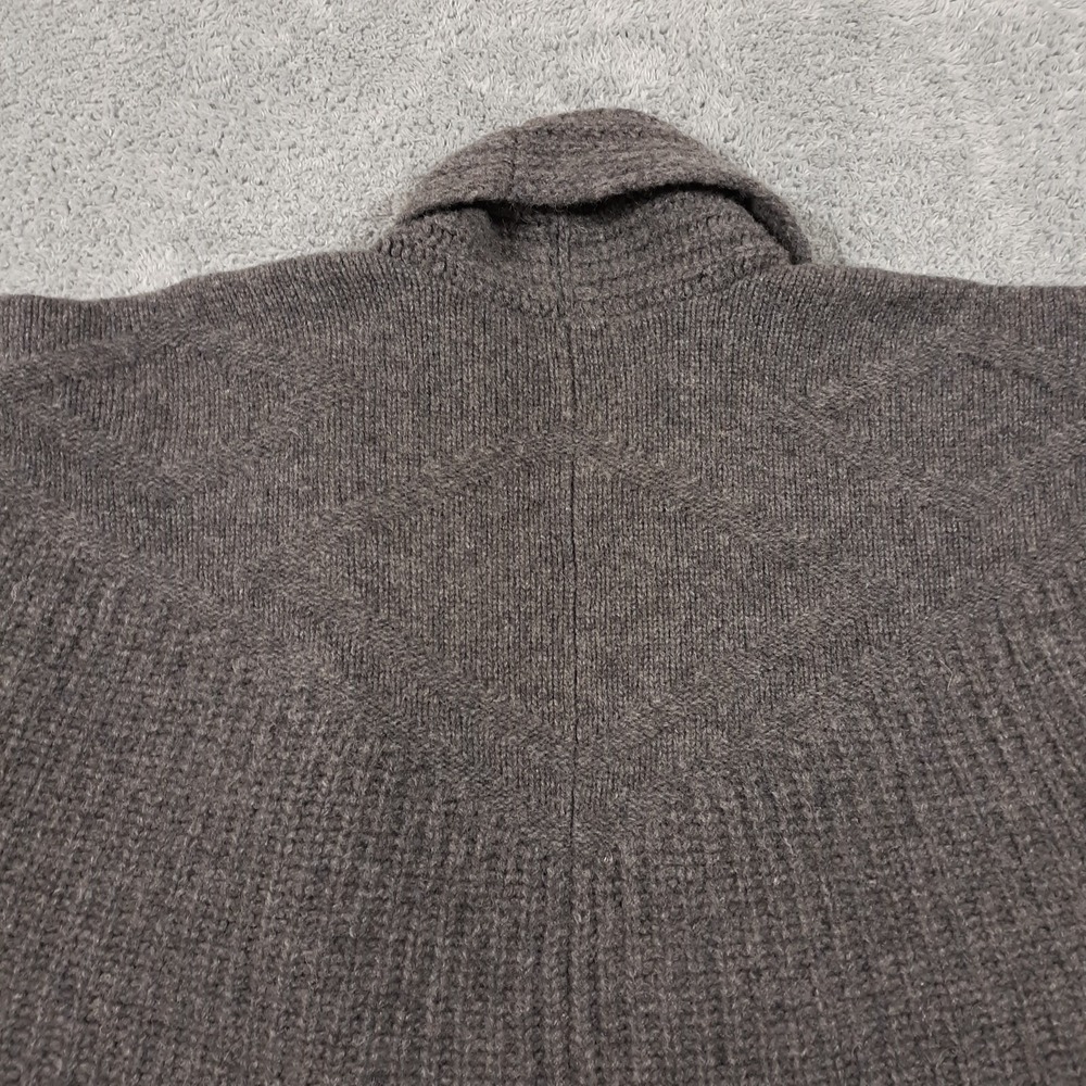 Toad&Co Gray Ribbed Open-Front Cardigan - Picture 11 of 12